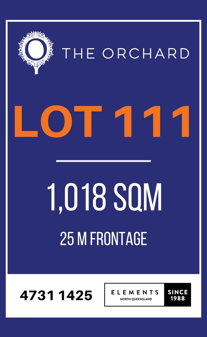 Lot 111 Harvest Lane, Jensen QLD 4818, Image 0