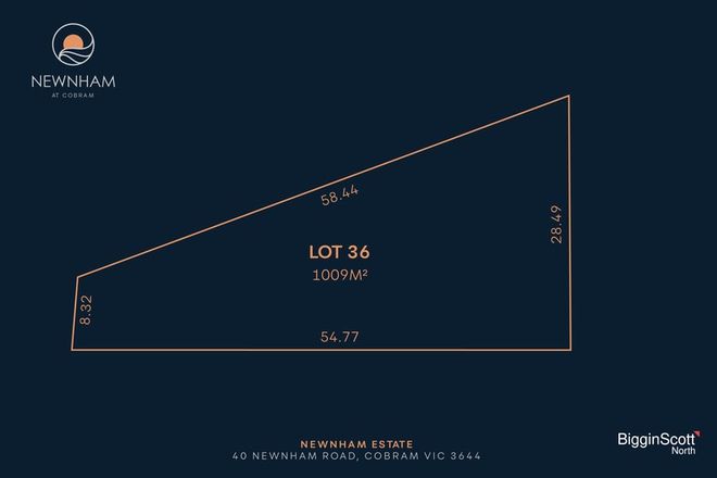 Picture of Lot 36/40 Newnham Road, COBRAM VIC 3644