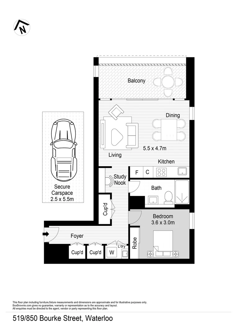 Additional image 7 of 519/850 Bourke Street, Waterloo NSW 2017