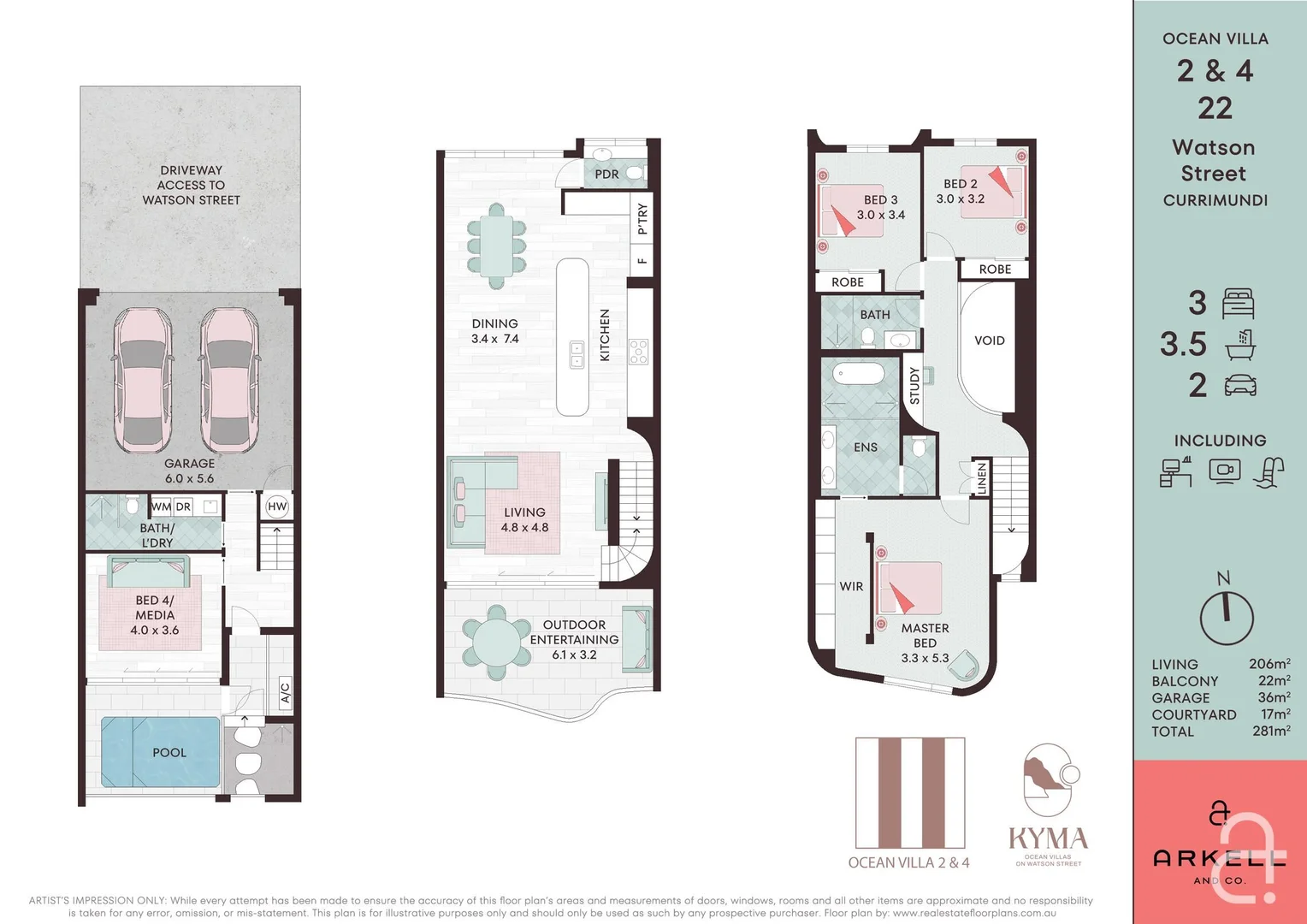 Additional image 29 of Villas 1-4 'Kyma'/22 Watson Street, Currimundi QLD 4551