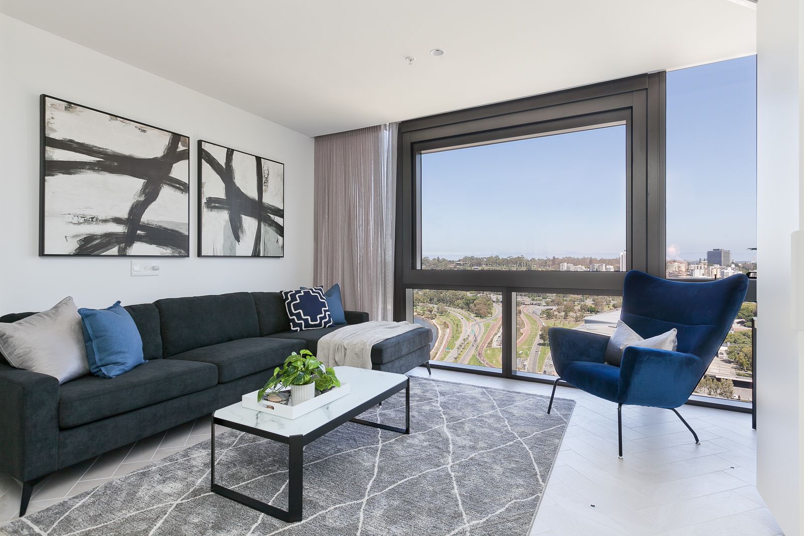 1 bedrooms Apartment / Unit / Flat in 2406/1 Geoffrey Bolton Avenue PERTH WA, 6000