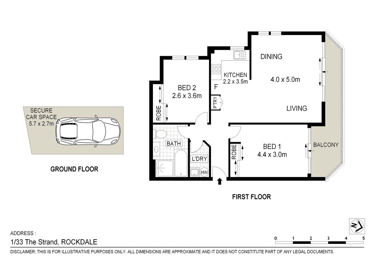 1/33 The Strand Street, Rockdale NSW 2216, Image 2