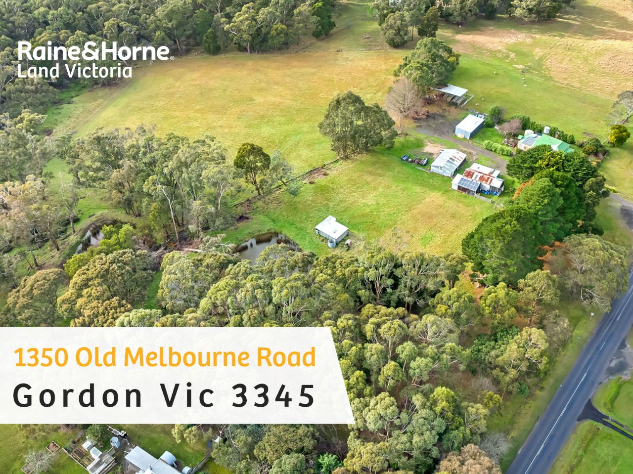 Vacant land in 1350 Old Melbourne Road, GORDON VIC, 3345
