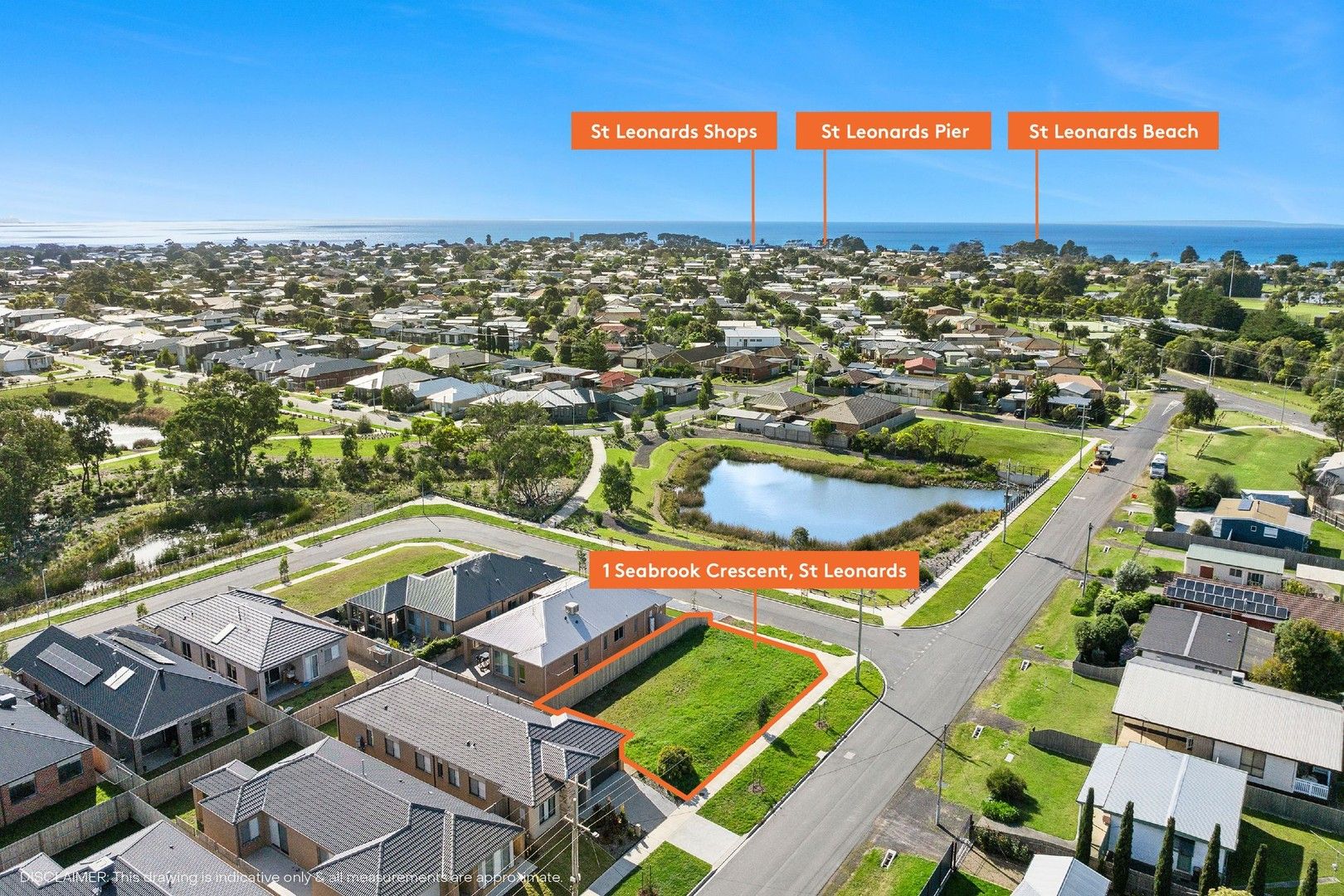 Vacant land in 1 Seabrook Crescent, ST LEONARDS VIC, 3223