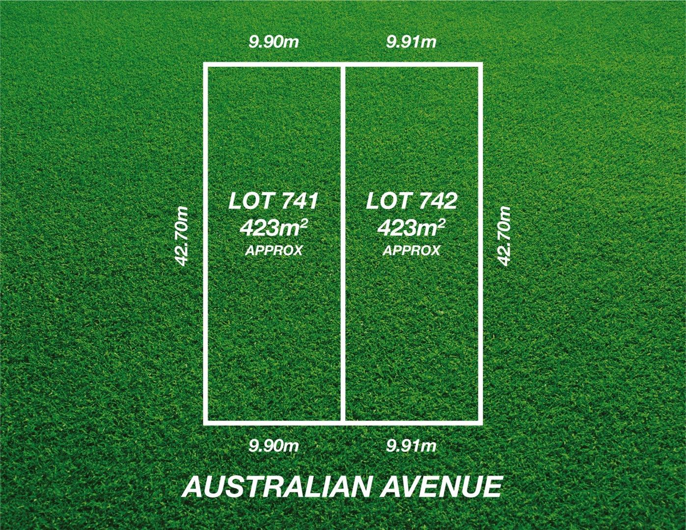 Lots 741 & 742, 66 Australian Avenue, Clovelly Park SA 5042, Image 0