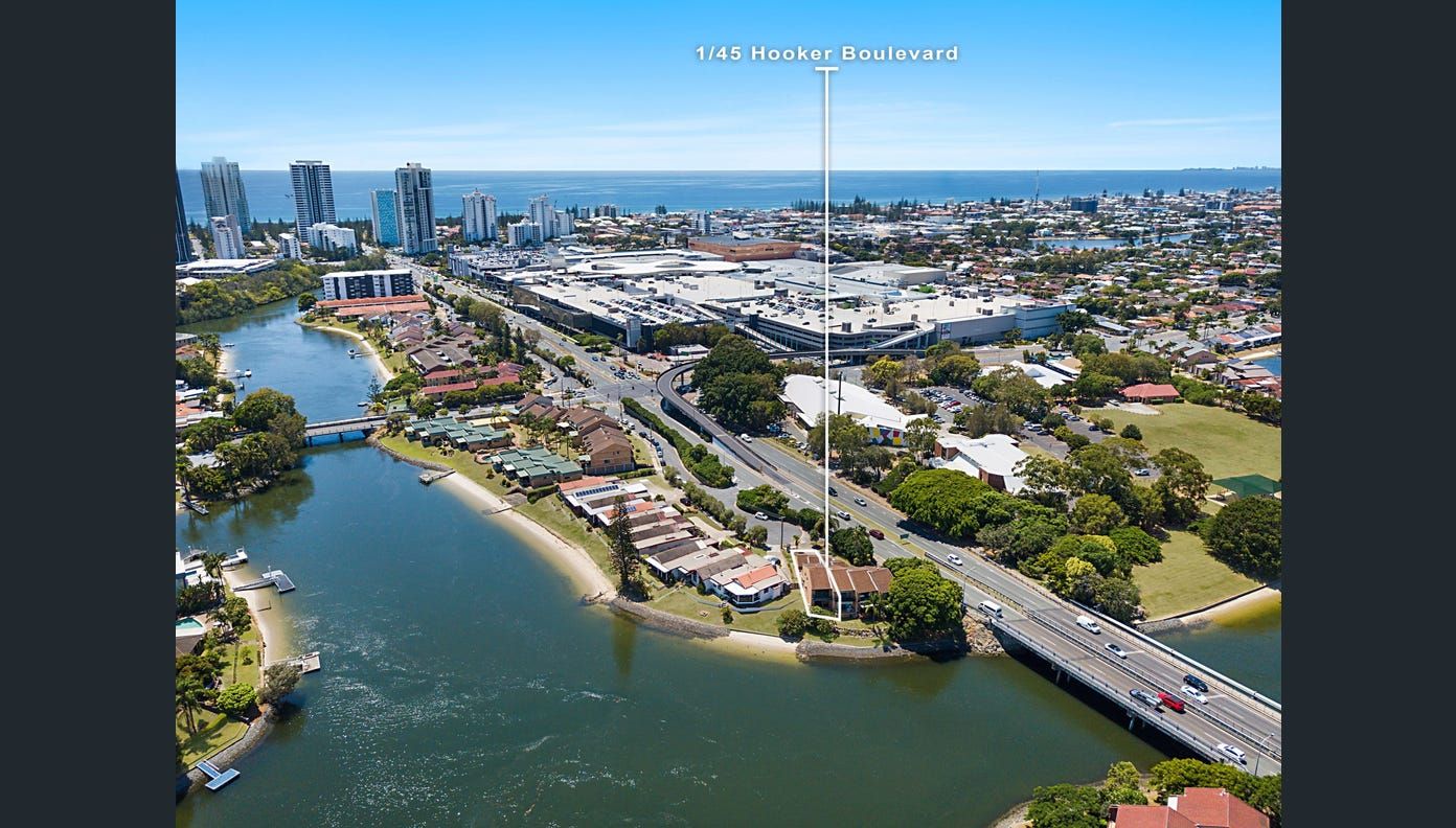 2 bedrooms Townhouse in 1/45 Hooker Boulevard BROADBEACH WATERS QLD, 4218