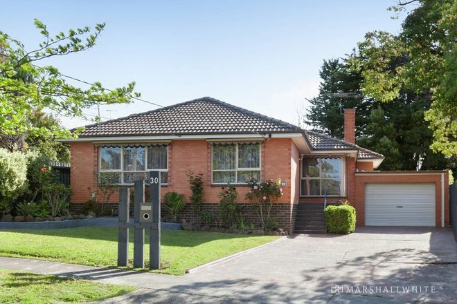 Picture of 30 Benwerrin Drive, BURWOOD EAST VIC 3151