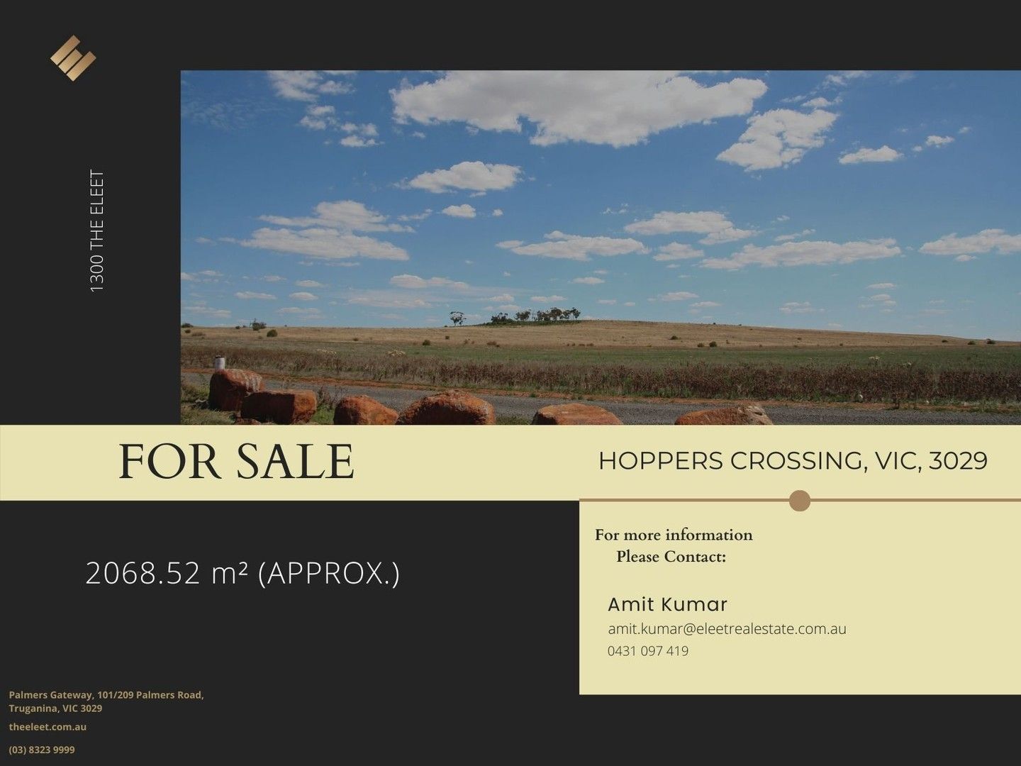 bethanys road, Hoppers Crossing VIC 3029 vacant land for Sale
