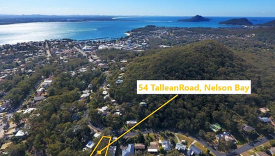 Picture of 54 Tallean Road, NELSON BAY NSW 2315